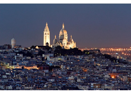 Montmartre and  Sacred Heart Basilica