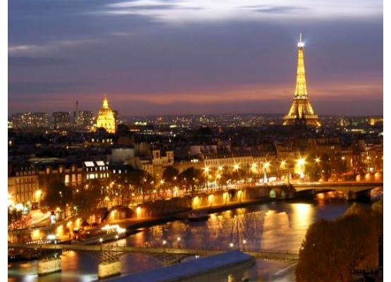 Evening Paris and  cruise on the Seine