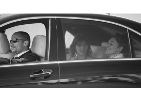 Rent a car with a driver in Paris.