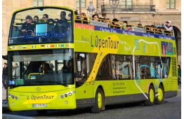 Sightseeing tour of Paris by Bus
